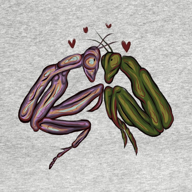 mantises in love by susel